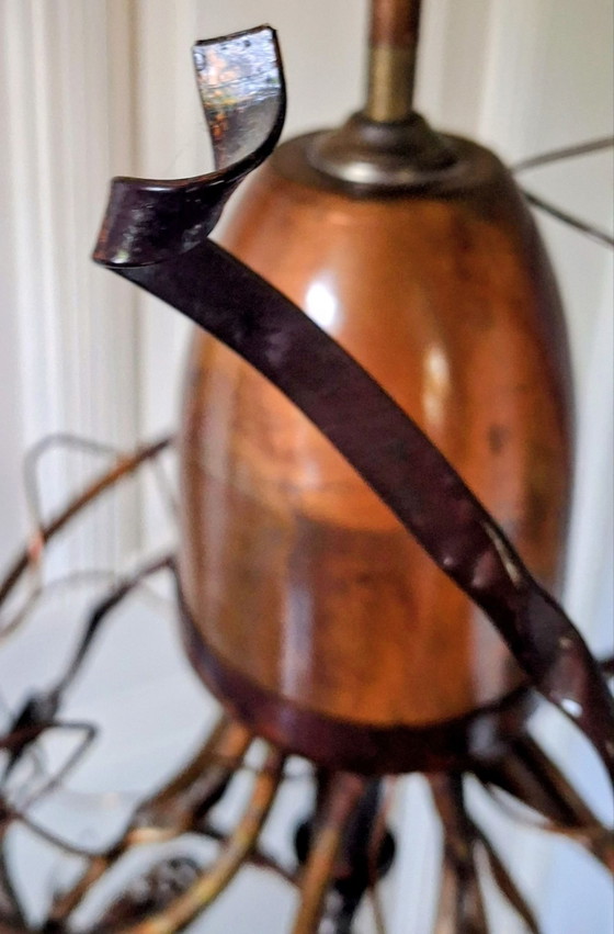 Pieter Spruyt Lampe, Pendelleuchten, Metall, Messing, Braun (Foto 12 von 12)