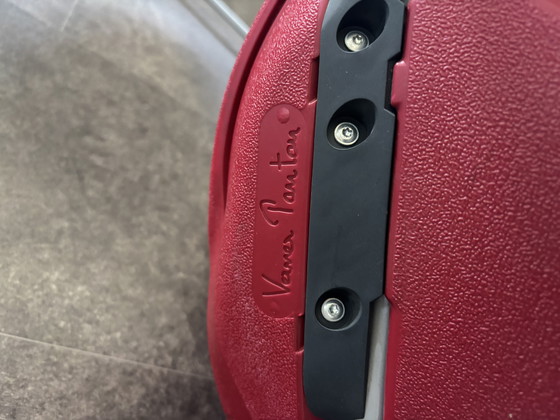 Image 1 of Pantoswing-lupo Verner Panto stoelen rood en blauw