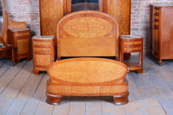 Gerestaureerde Art Deco Unieke Slaapkamer Suite, door Louis Majorelle, Frankrijk, jaren 30 (photo 96 of 168)