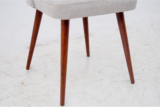 Image 1 of Ensemble de chaises "Muszelki", Pologne, années 1960