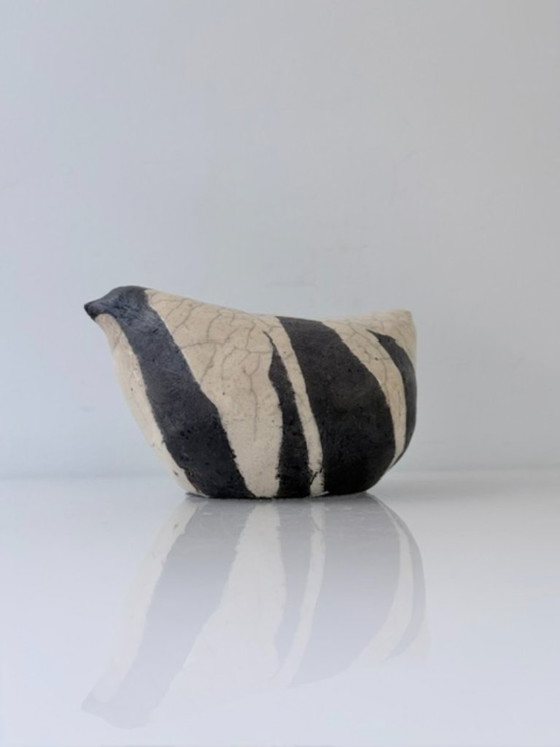 Skandinavischer Keramikvogel – modern stilisiert – Bildhauerei, Ceramic (photo 5 of 14)
