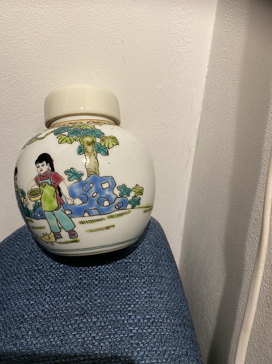 Image 1 of Old Chinese ginger jar