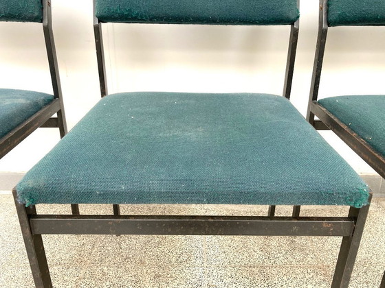 Image 1 of 6 chaises de salle à manger Cees Braakman SM07 pour Pastoe