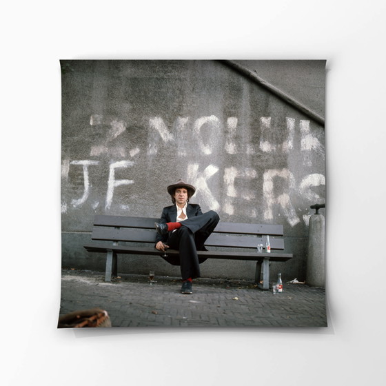 Image 1 of 1x Kunstdruck von Ramses Shaffy, frühe Farbausgabe, 1965