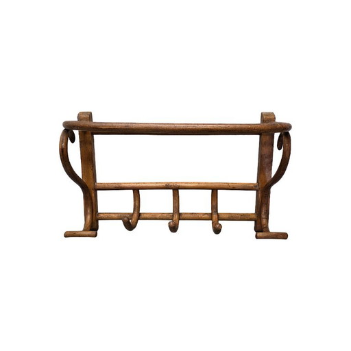 Jugendstil Wandgarderobe von Fisschel, 1920er/30er Jahre