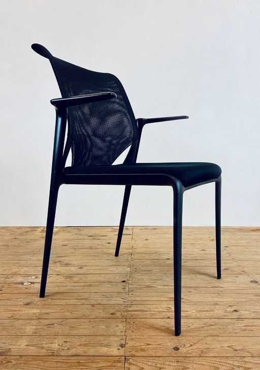 4x Vitra Meda Slim Eetkamerstoel
