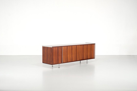 Image 1 of Houten dressoir van Alberto Rosselli voor Artflex, Italië, jaren 60.