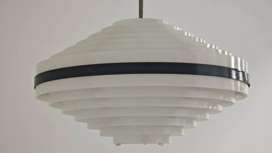 Lampada a Sospensione UFO Space Era Cecoslovacchia 1970 – Lampade a sospensione, Metal, Plastic, Space Age (photo 27 of 29)