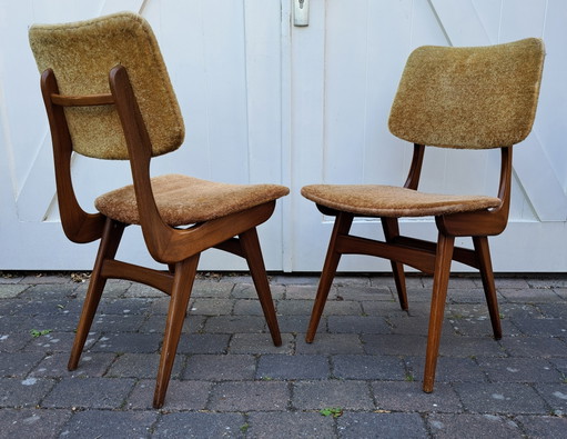 2 x Webe van Teeffelen  eetkamerstoel 