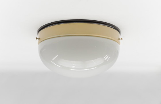 Image 1 of 1 di 12 Rara plafoniera minimalista Bauhaus / lampada da soffitto, Germania anni '30