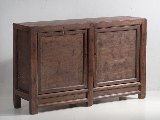 Antiek dressoir met twee deuren (ca. 1920) – Wood (photo 7 of 9)
