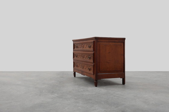 Image 1 of Italian Renaissance Oak Chest of Drawers, 17th Century