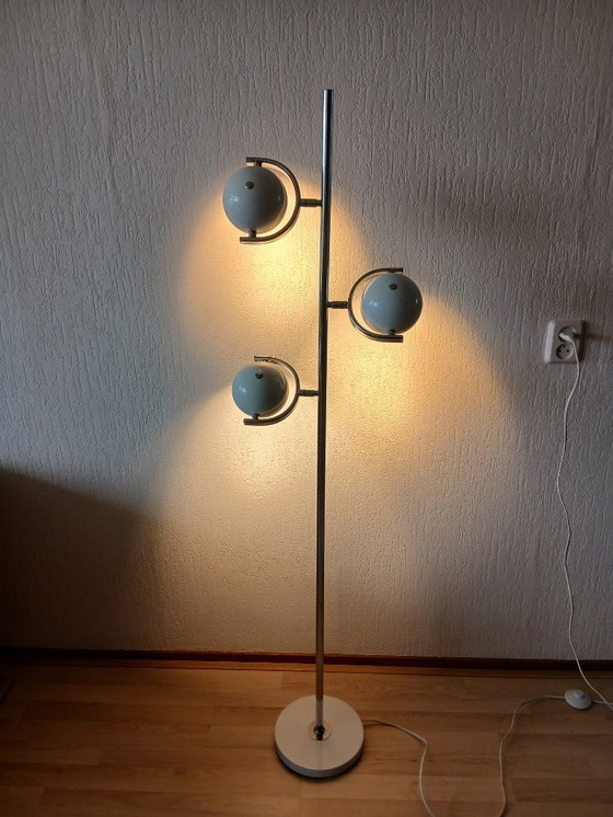 Image 1 of Vloerlamp – Bollenlamp – Vintage 