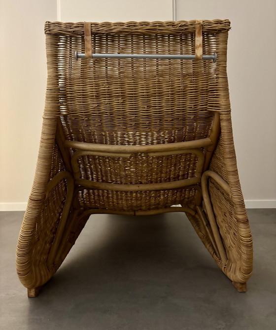 Image 1 of Poltrona in vimini dell'Ikea ​​Karlskrona