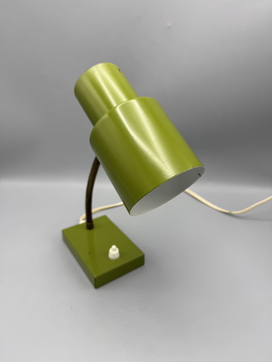 Image 1 of Vintage green desk lamp – 70s style