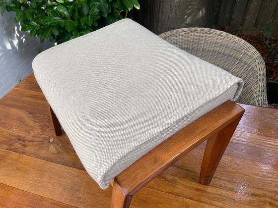 Farstrup Mobler Deense Voetenbank Pouf – Hockers en poefs, Textile, Wood (photo 8 of 16)