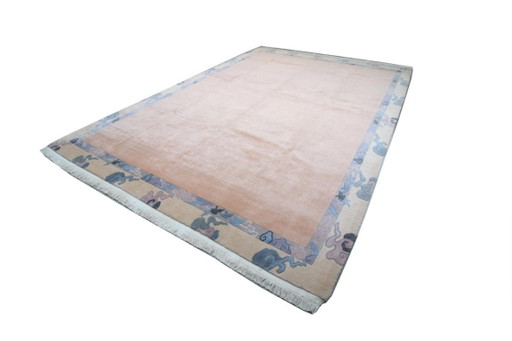 Original Modern Designer highland wool rug Nepal 425 x 304 cm