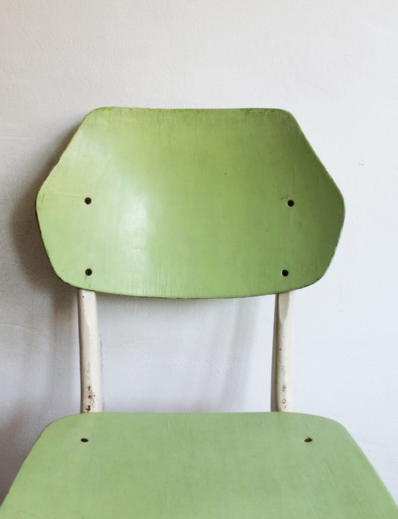 Set di 6 sedie da pranzo TON | Finitura originale color pastello | 1964 – Wood (photo 32 of 46)