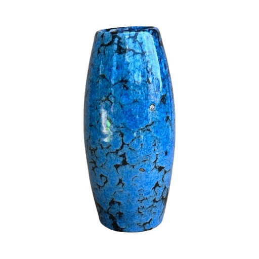 Scheurich 522-18 Vase en céramique Fat Lava, Allemagne 1970
