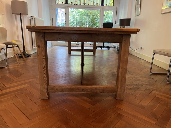 Large Dining Table – Wood, Stone (photo 2 of 3)