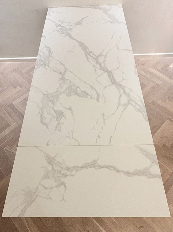 Image 1 of Tavolo da pranzo allungabile MARVELOUS | Ceramica italiana | 180-260 cm