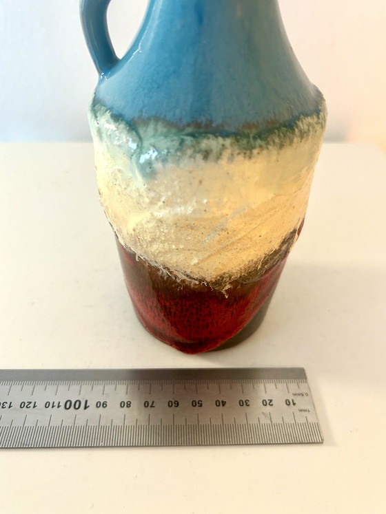 Image 1 of Oost-Duitse aardewerk vaaslamp