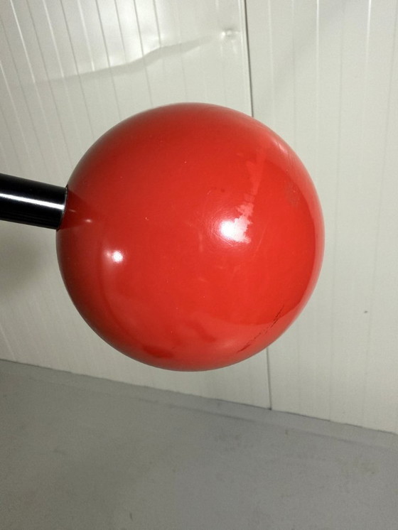 Image 1 of Lampadaire réglable Robert Haussmann pour Swiss Lamps International 1980