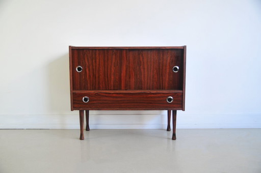 vintage palissander dressoir audiokastje