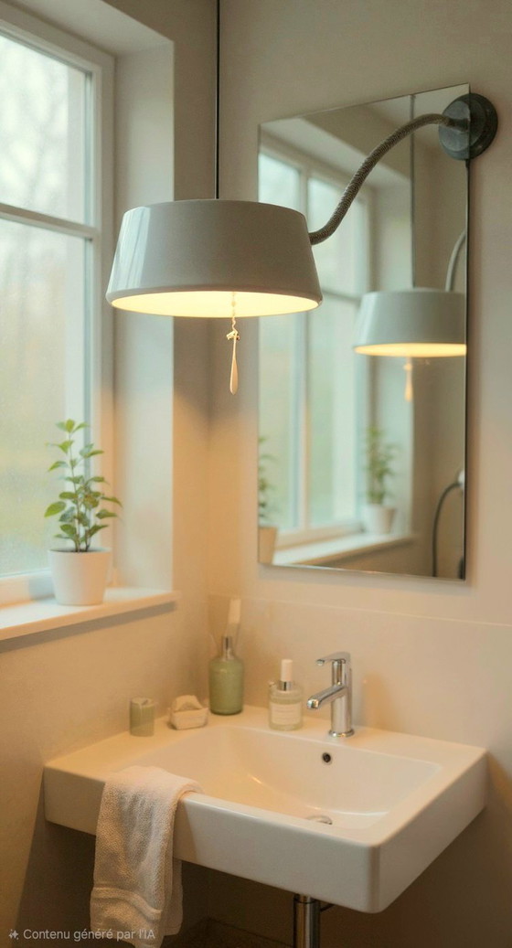 JUMO 750 wall light, brand new and original - 1950s industrial style – Metal, Chrome (photo 10 of 15)