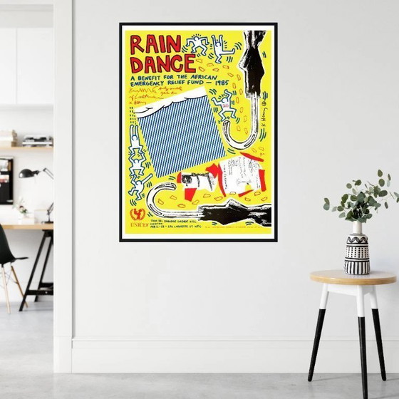 Image 1 of Rain Dance - UNICEF Warhol Lichtenstein Haring Basquiat Ono 