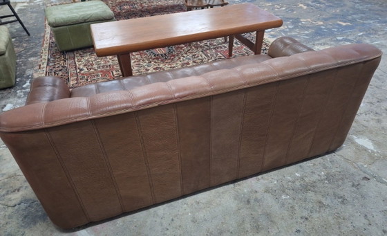 Image 1 of De Sede DS44 Buffalo Leather 3-Seater Sofa, Switzerland 1970s