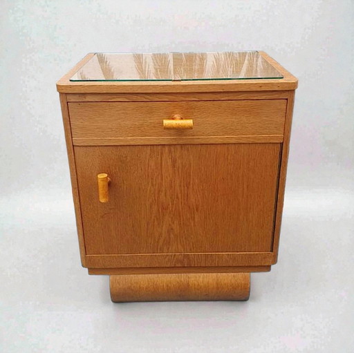 Gabinete antiguo art déco 1920, mueble de recibidor