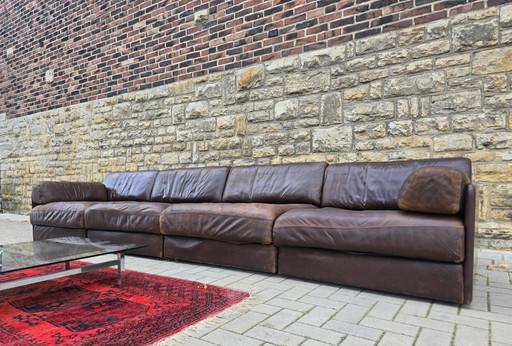 De Sede Ds 76 Vintage 60s 70s #modularsofa Mid Century – modulaire banken, Leather (photo 2 of 8)