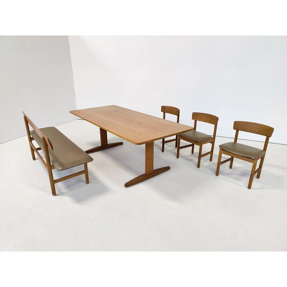 Image 1 of Vintage shaker eettafel van Børge Mogensen, Denemarken, jaren 50