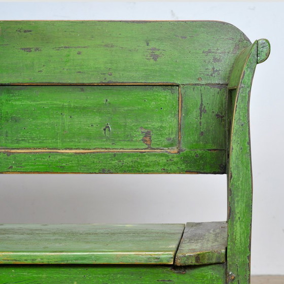 Image 1 of Antique Pine Bench, 1930’s