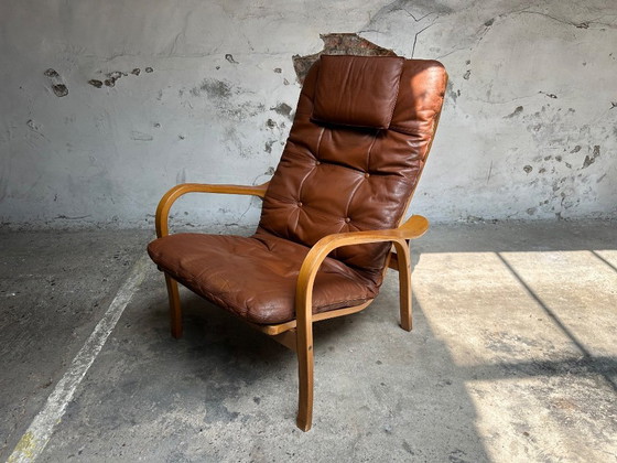 Image 1 of Vintage Lamino armchair by Yngve Ekström - Swedish design from 1956