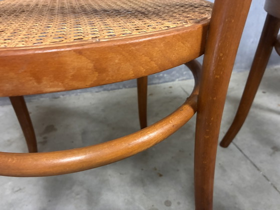 Chaises Thonet 233 Cosmos Sangles Ligna – Chaises de salle à manger, Wood, Rattan (photo 3 of 5)