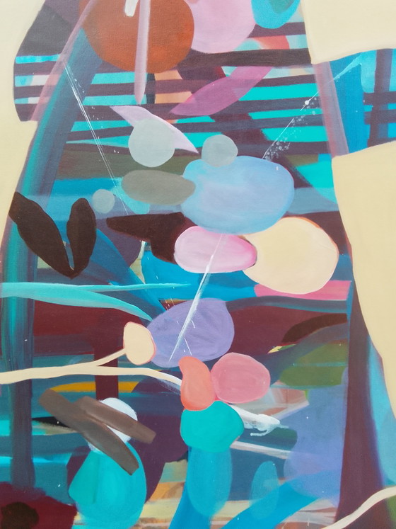 Acrylschilderij 70x150cm – Kunst, Canvas (photo 5 of 15)
