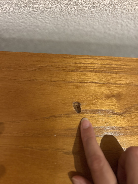 Image 1 of Prachtige lade kast uit de jaren 80 met rotan en bamboe.