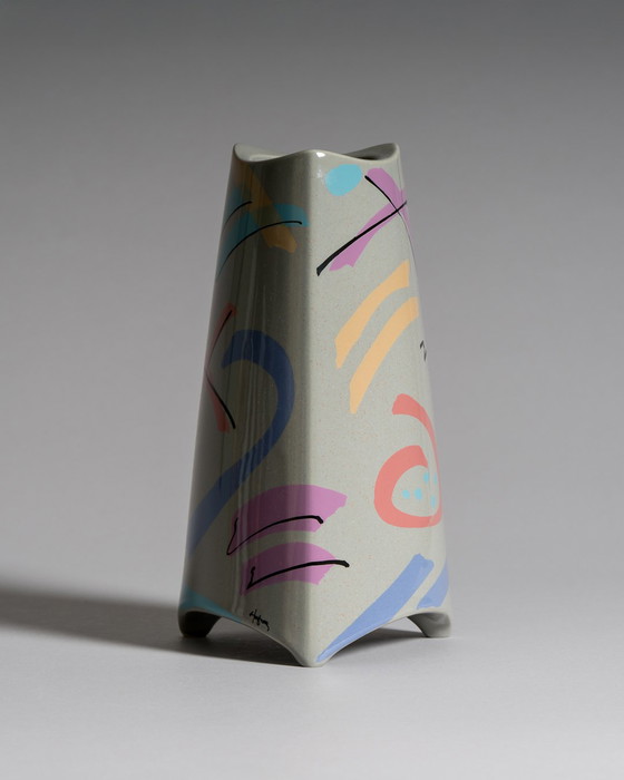 Image 1 of Dorothy Hafner for Rosenthal, “Flash” Vase Duo, Germany, 1980s