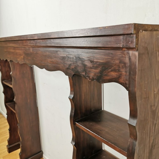 Image 1 of Antique wall console, kitchen shelves, mantel surround, wall rack