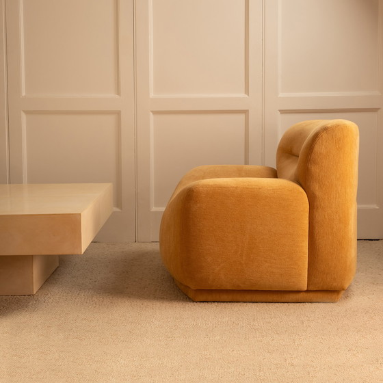 Image 1 of Pair of Wavy Armchairs - Italy 1970s