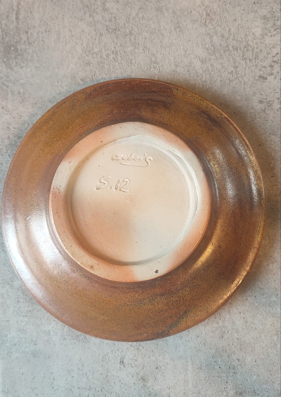 Image 1 of Small bowl signed Antoine Dubois, Mons ceramic, 1930s–40s


