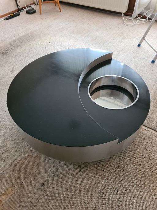 Tavolino da caffè vintage design italiano fine anni '70