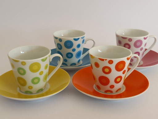 Tazas de espresso vintage, LBVYR, Yves Rocher