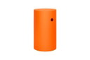 Hem Hide Beistelltisch mit Sockel, orange. Neu in Originalverpackung. Nur noch 1 Stück verfügbar.