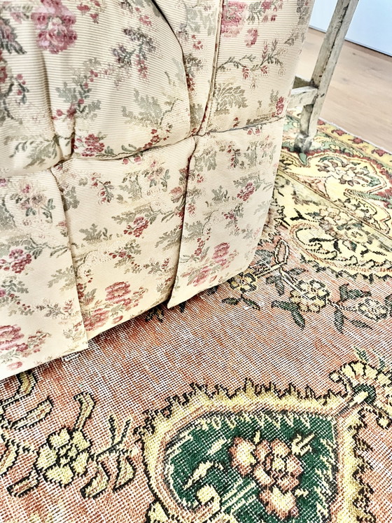Klassisches englisches 3-Sitzer-Sofa – Textile (photo 6 of 13)