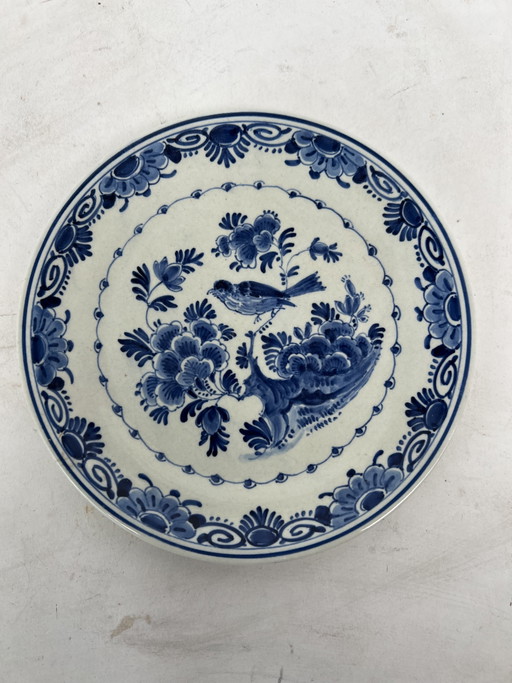 Antiker Wandteller De Porceleyne Fles (Royal Delft)