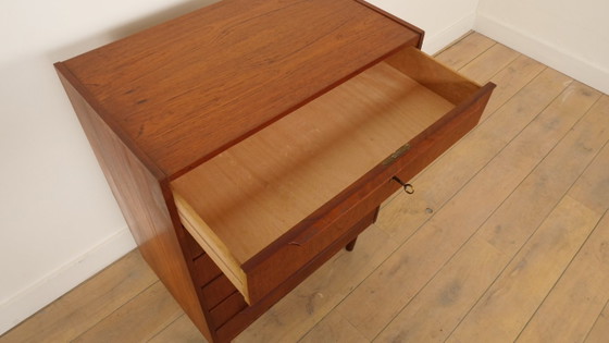 Vintage Deense Ladekast | Teak | 6 Lades | 100 Cm – Ladekasten, Wood (photo 7 of 9)