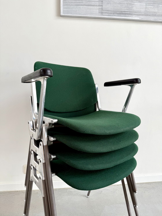 Image 1 of 9x Vintage stoelen - Giancarlo Piretti - Castelli